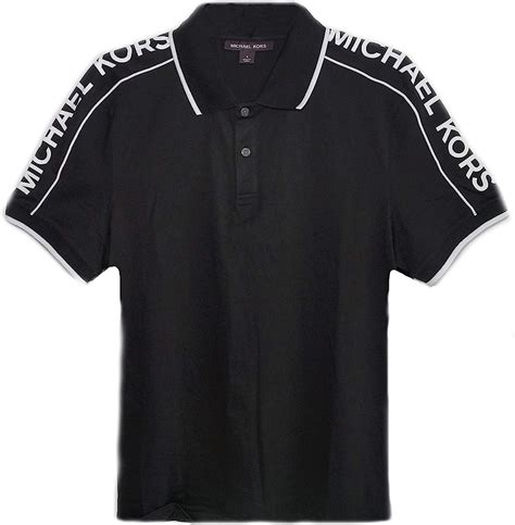 michael kors white polo shirt|Michael Kors polo shirt black.